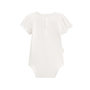 Voir la diapositive 2 : Petit Béguin Ensemble body bébé et short en gaze de coton Mindanao