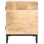 Voir la diapositive 3 : VIDAXL Table de chevet 40x30x51 cm Bois de manguier solide