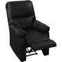 Voir la diapositive 3 : Habitat et Jardin Fauteuil relax  Lincoln  - 90 x 89 x 103 cm - Noir