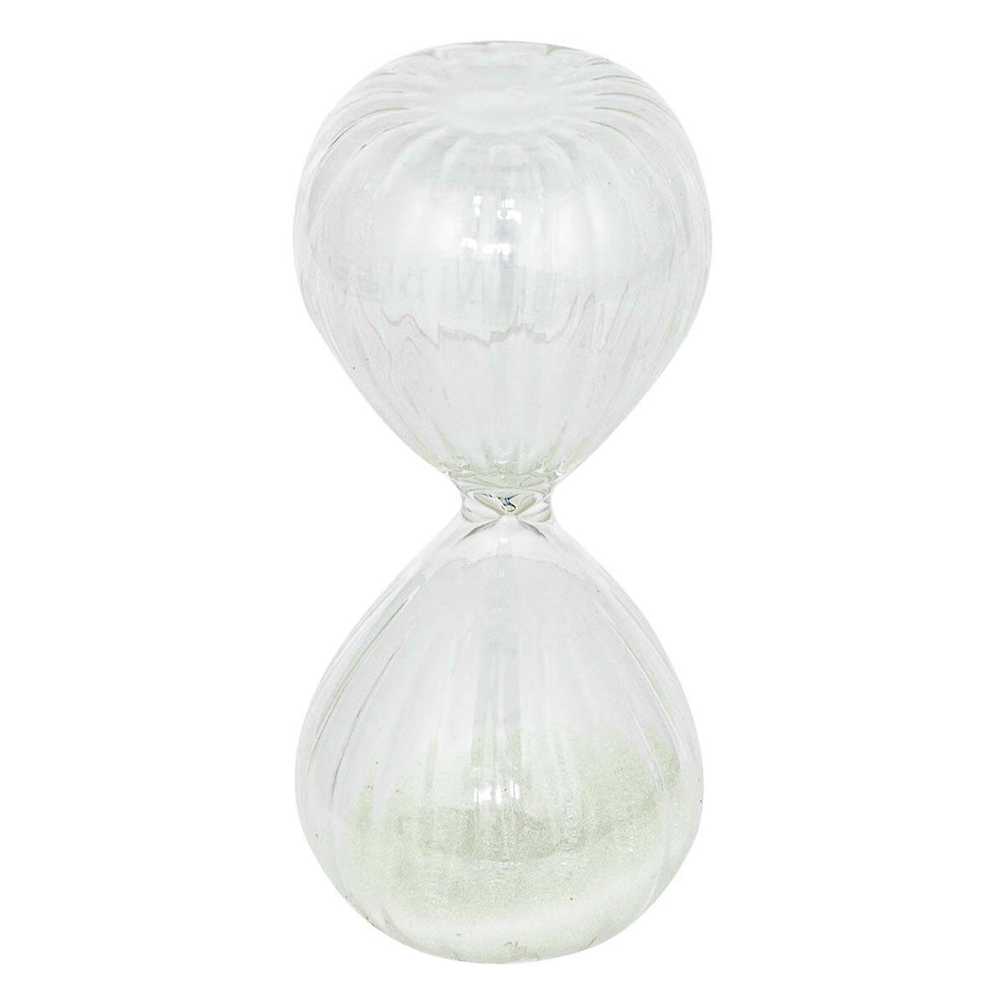 Voir la diapositive 5 : ATMOSPHERA Lot de 3 sabliers en verre  little cottage  14cm multicolore