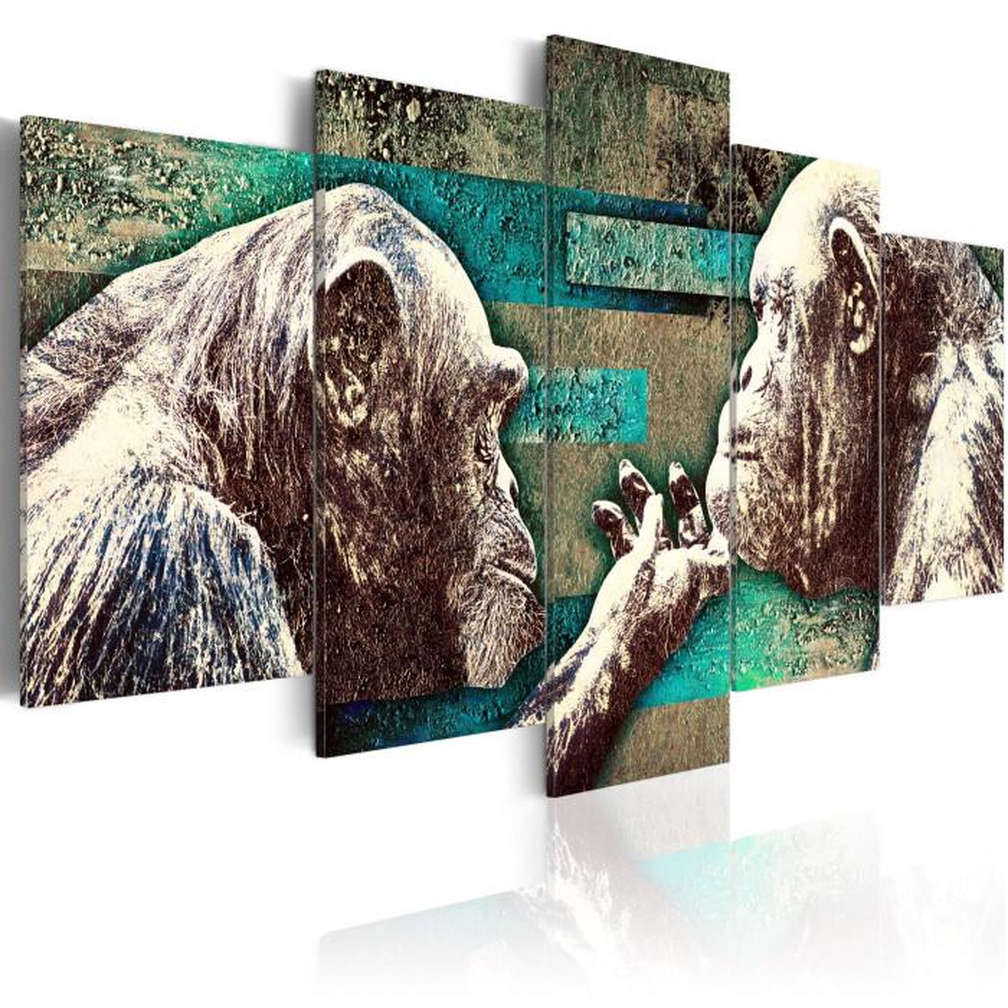 Paris Prix Tableau Imprimé  Learning of Tenderness. Coloris disponibles : Multicolore