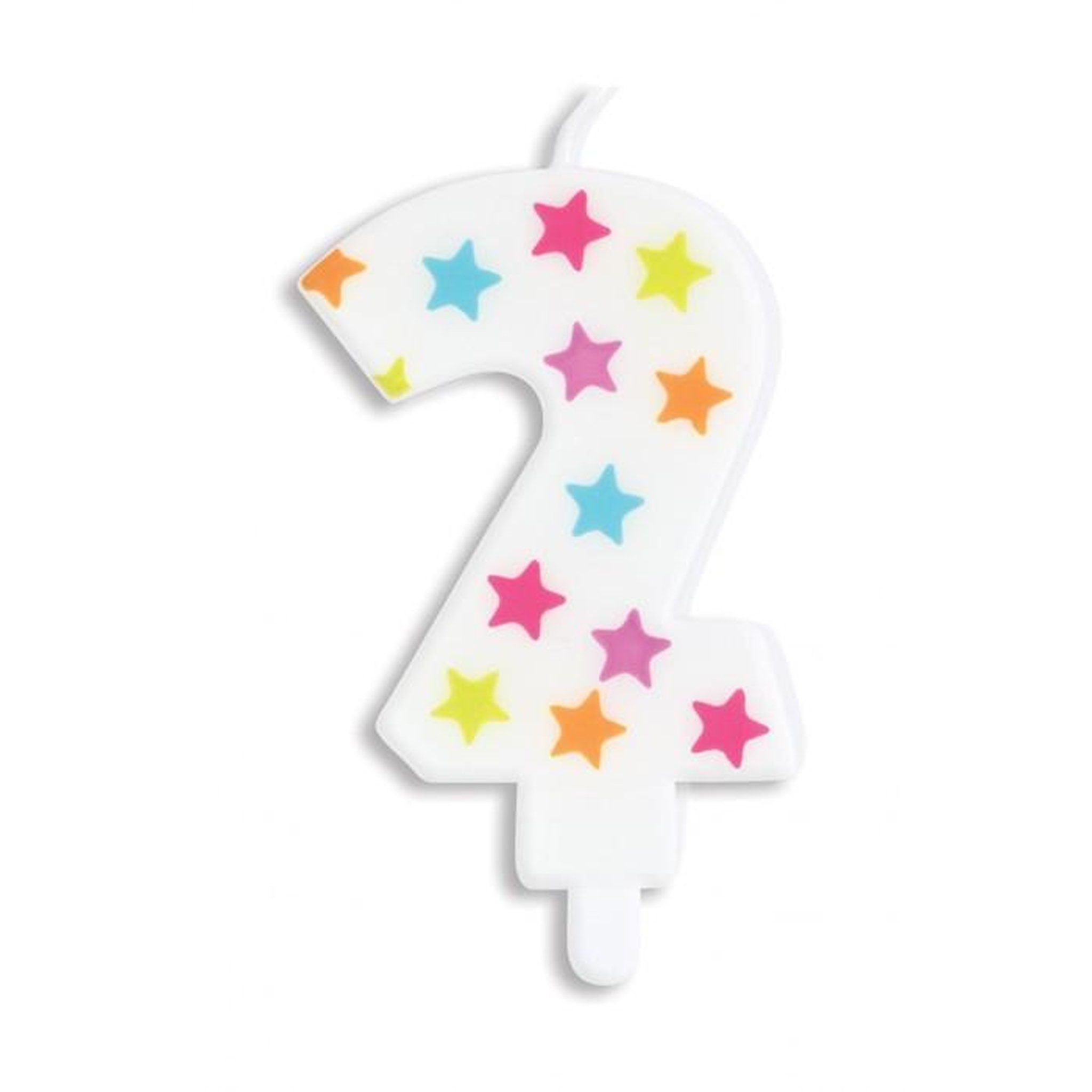 Scrapcooking Party Bougie d'anniversaire chiffre 2