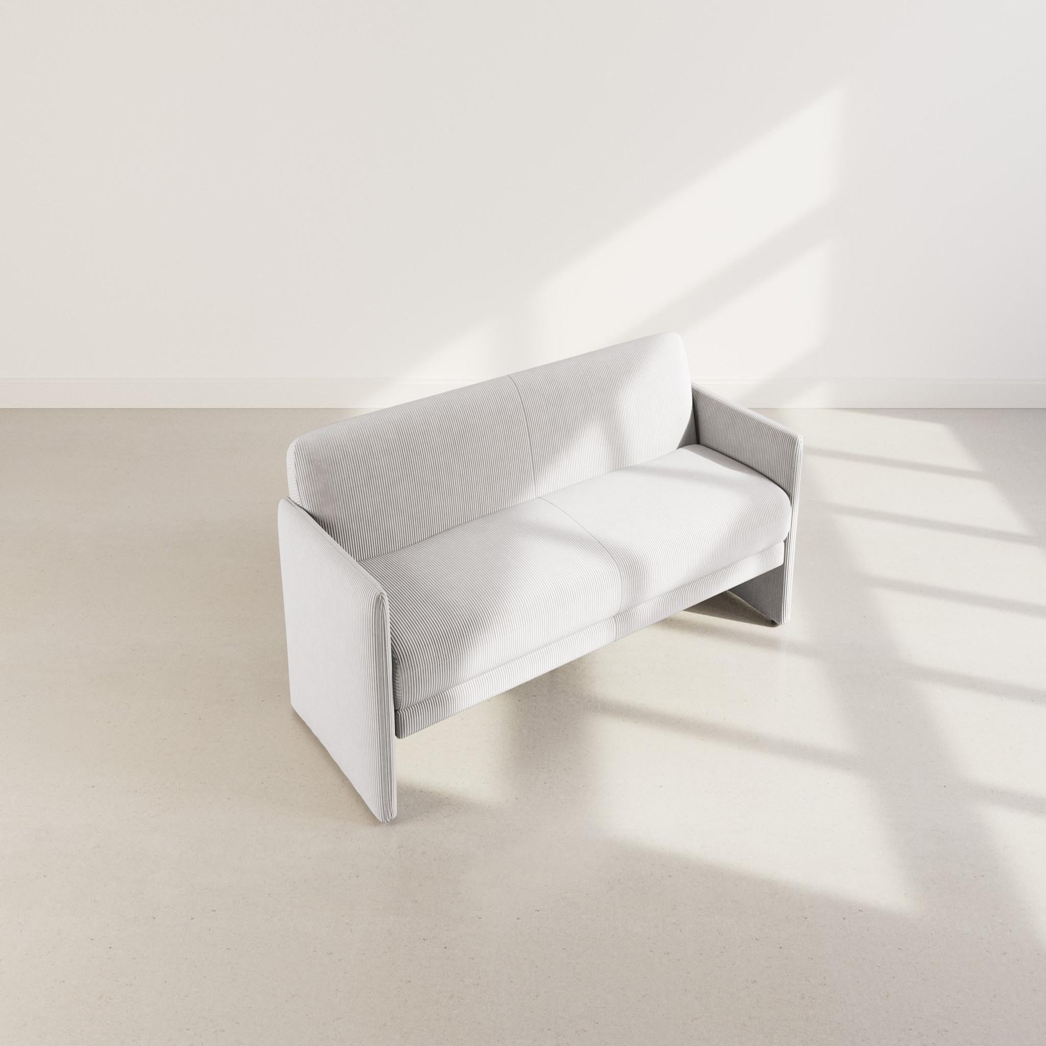 Voir la diapositive 5 : BEST MOBILIER Mathis - canapé convertible clic-clac 3 places en velours côtelé