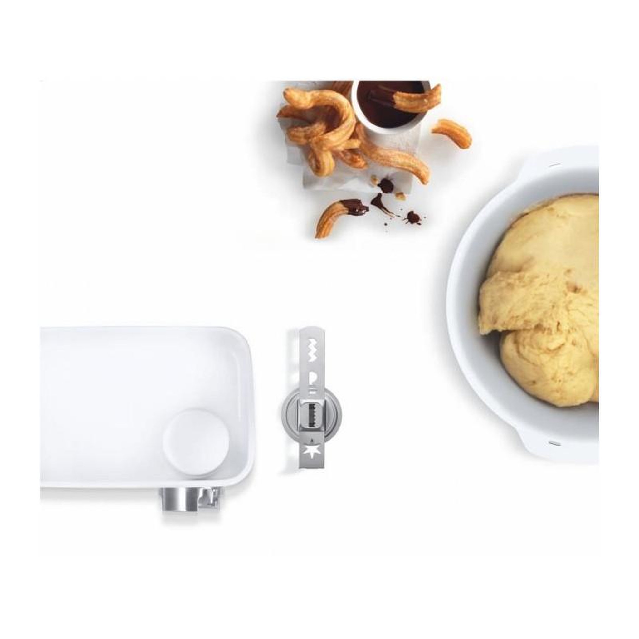 Voir la diapositive 5 : BOSCH Accessoires Baking Sensation - BOSCH - MUZ5BS1 - Hachoir a viande - Grille 5 mm - Accessoire biscuit 4 formes - Bol 3,9 L