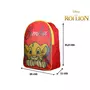 Bagtrotter BAGTROTTER Sac à dos gouter maternelle 31 cm Disney Le Roi Lion Simba Rouge