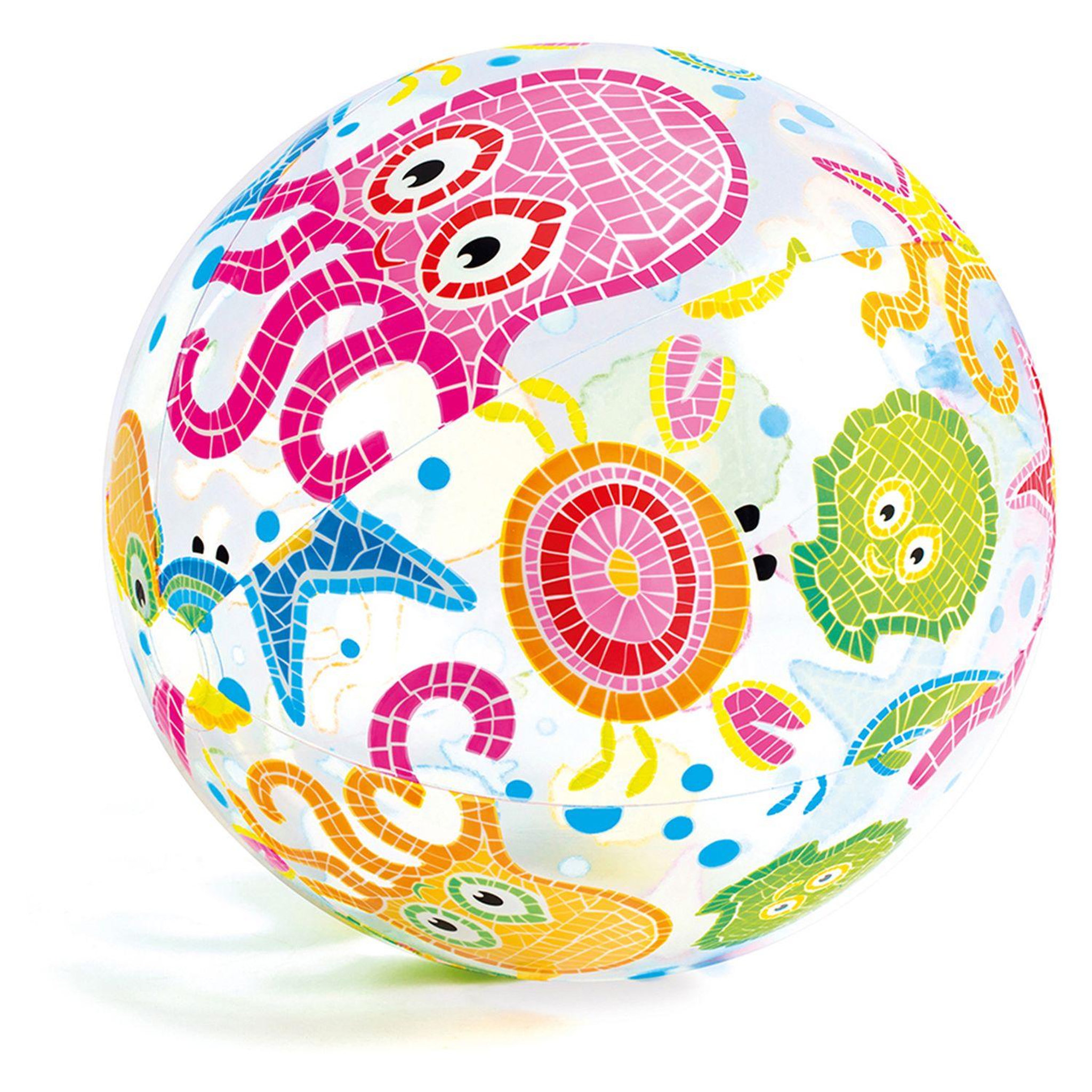 Voir la diapositive 2 : INTEX Ballon gonflable de plage 51 cm
