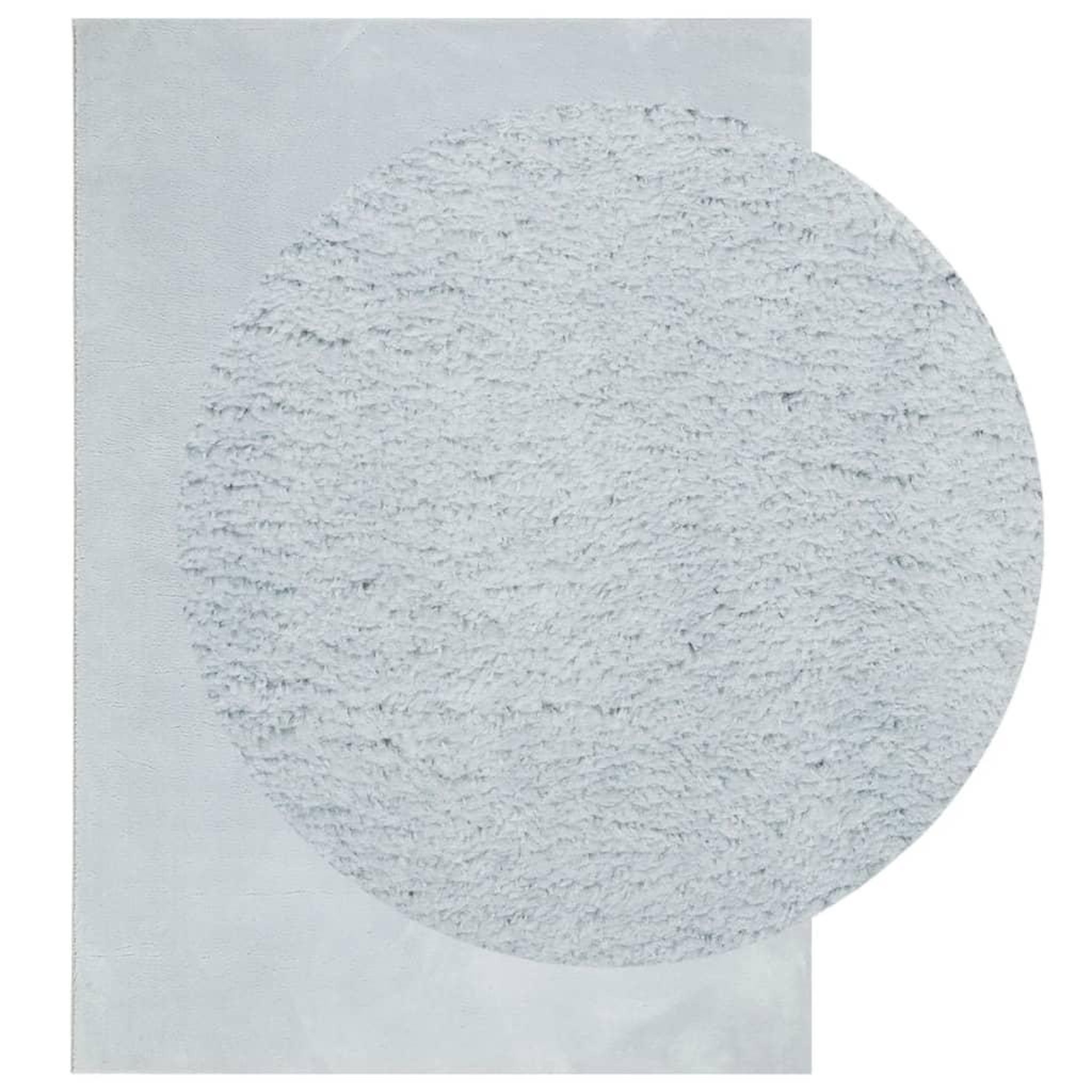 Voir la diapositive 3 : VIDAXL Tapis HUARTE a poils courts doux et lavable bleu 160x230 cm