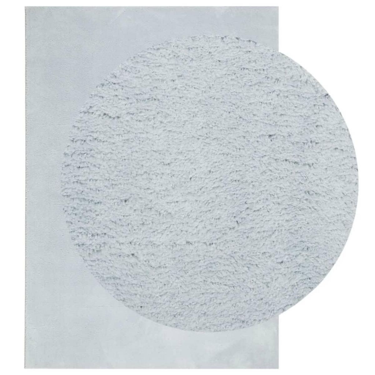 VIDAXL Tapis HUARTE a poils courts doux et lavable bleu 160x230 cm