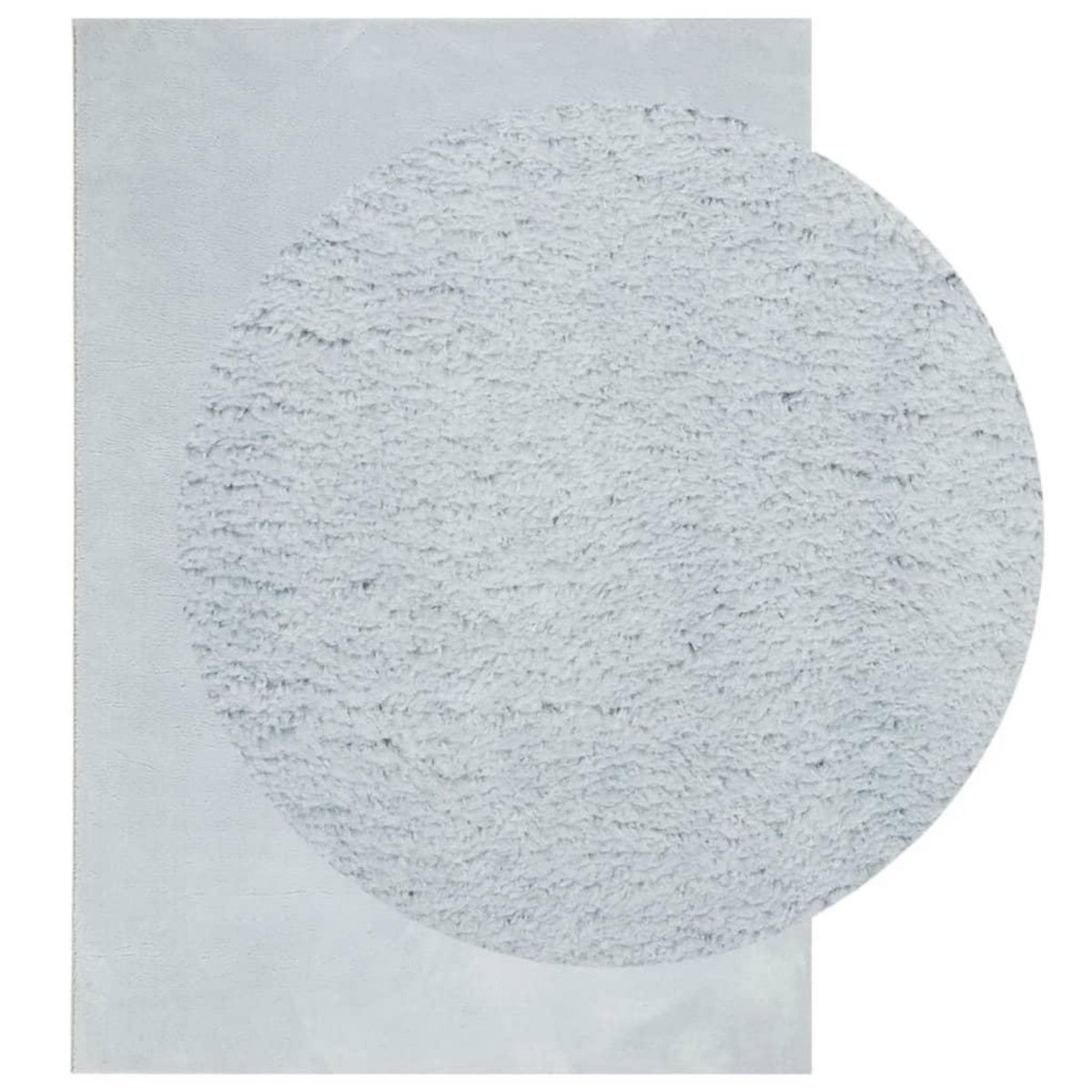 VIDAXL Tapis HUARTE a poils courts doux et lavable bleu 160x230 cm