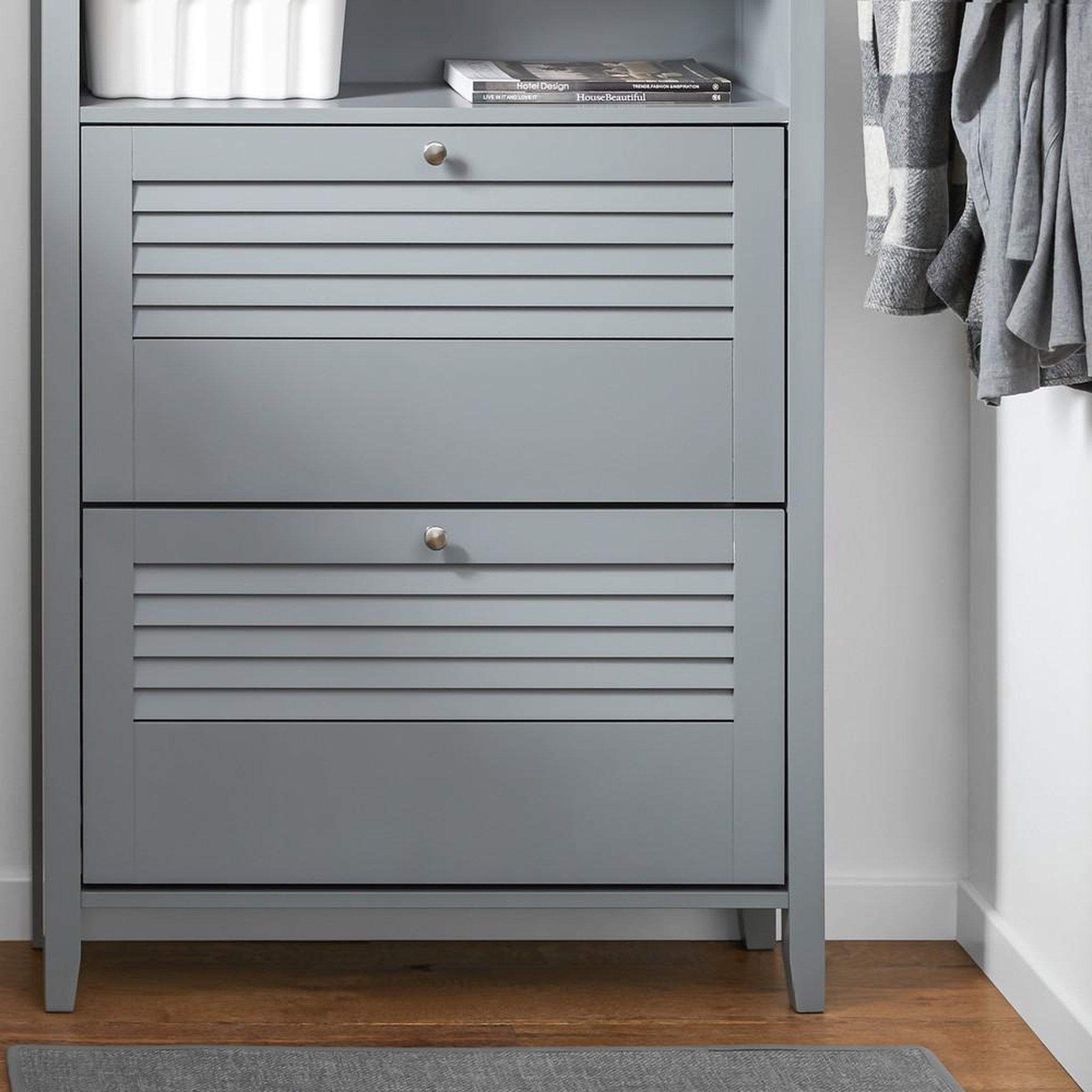 Voir la diapositive 4 : SOBUY SoBuy - Meuble À Chaussures 2 portes - Moderne - FSR152