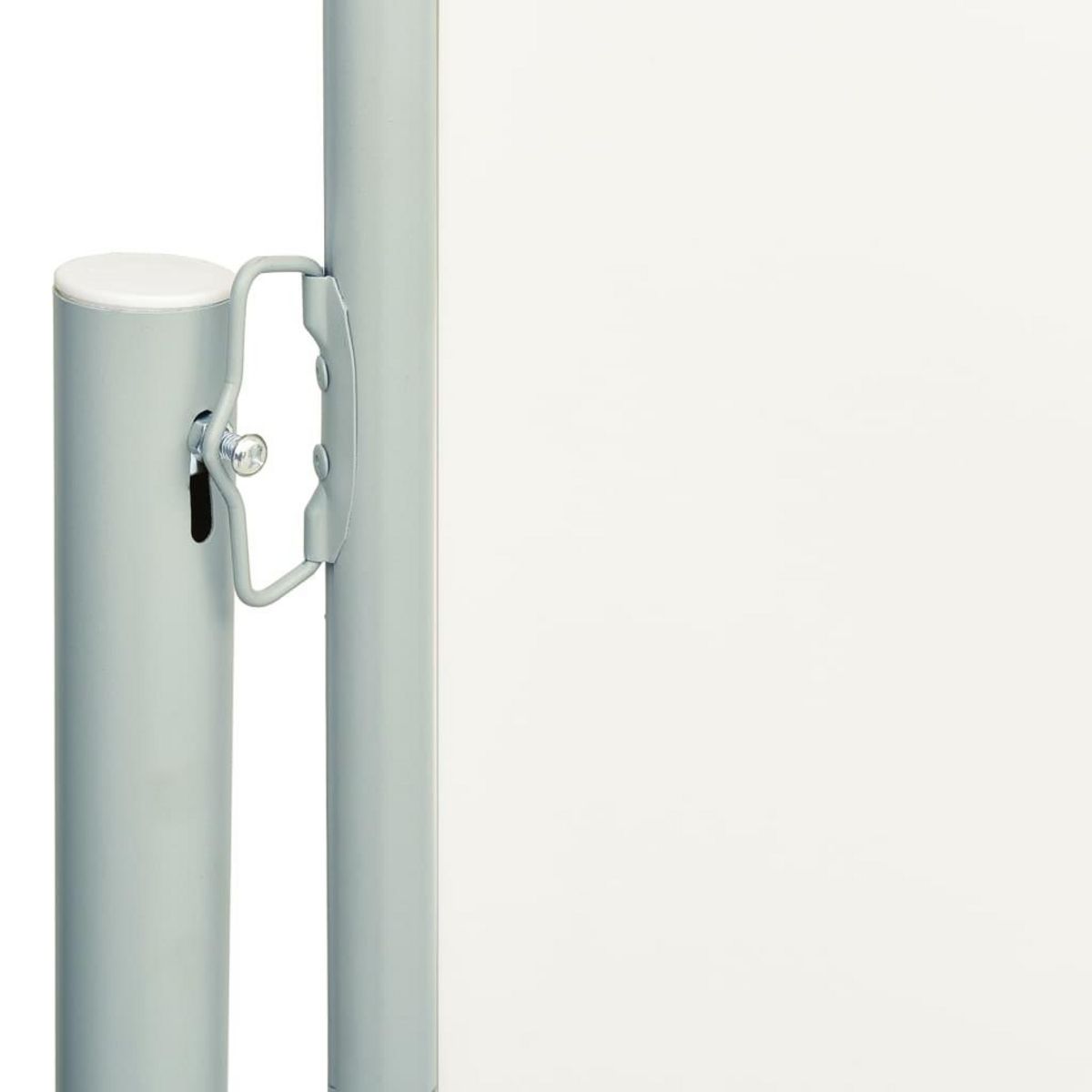 VIDAXL Auvent lateral retractable de patio 117x600 cm Creme