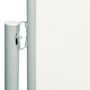 Voir la diapositive 3 : VIDAXL Auvent lateral retractable de patio 117x600 cm Creme