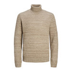 Jack & Jones Pull Col roulé Beige Homme Jack & Jones Roll Neck. Coloris disponibles : Beige