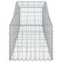 Voir la diapositive 5 : VIDAXL Paniers a gabions arques 20 pcs 200x50x40/60 cm fer galvanise
