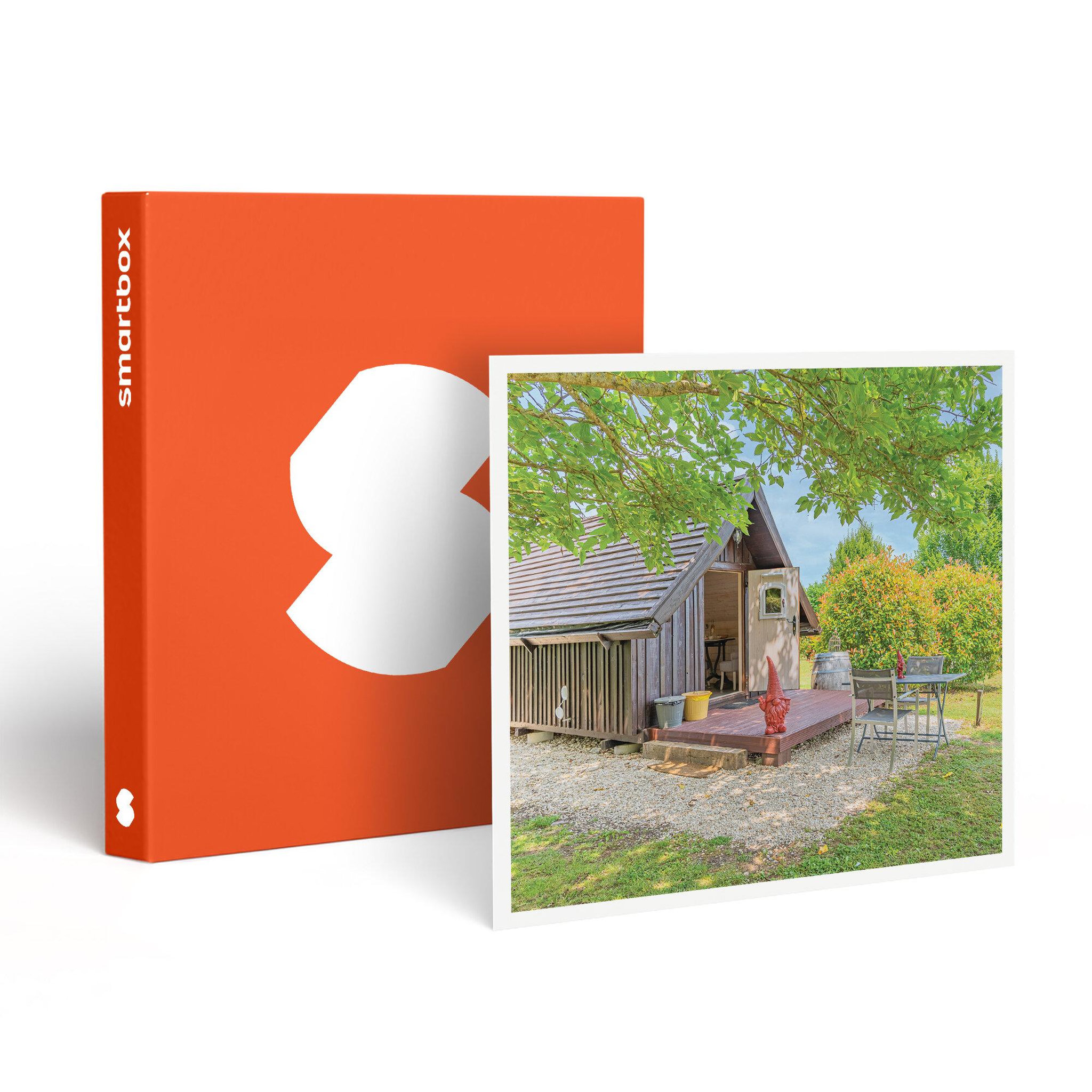 Smartbox 2 jours insolites en cabane au milieu des vignes près d'angoulême - coffret cadeau séjour