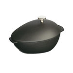 Staub Cocotte Staub 25 cm en fonte émaillée noire