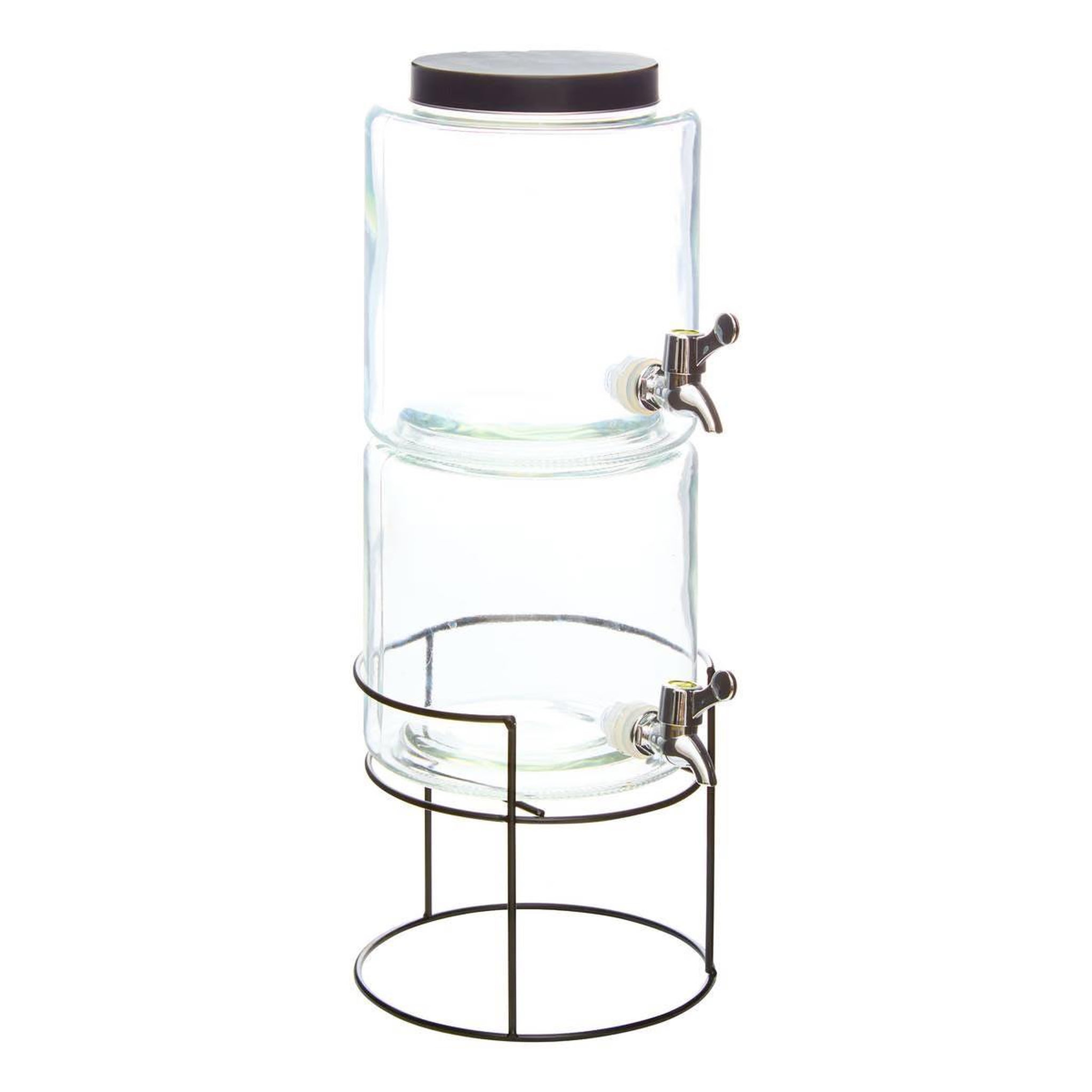 SECRET DE GOURMET Distributeur de boisson  2 niveaux  7,6l transparent
