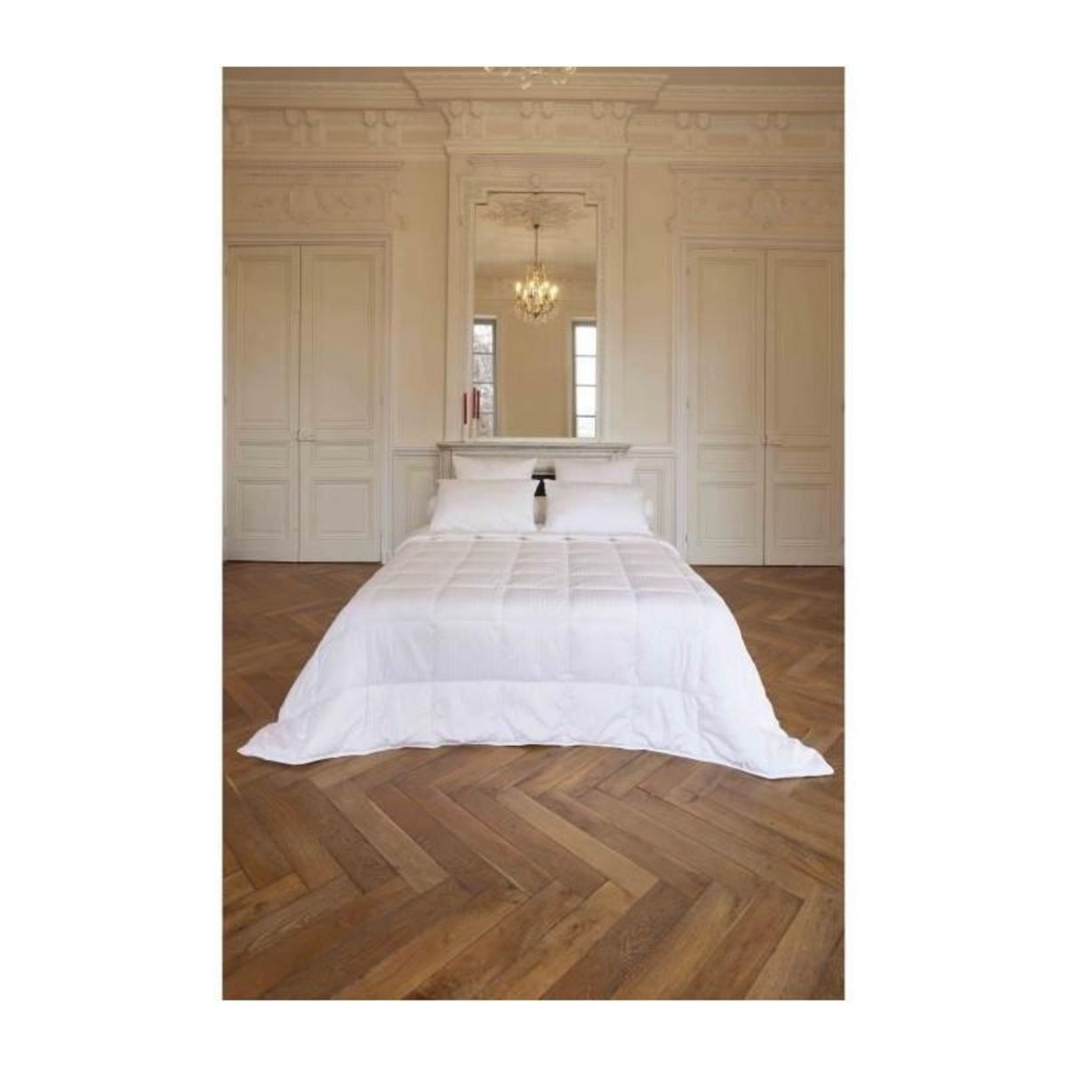 Toison d'or TOISON D'OR - Oreiller - Epure - Confort médium - 65x65 cm - Blanc