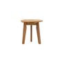 Voir la diapositive 3 : Paris Prix Table d'Appoint en Bois  Chania  42cm Naturel