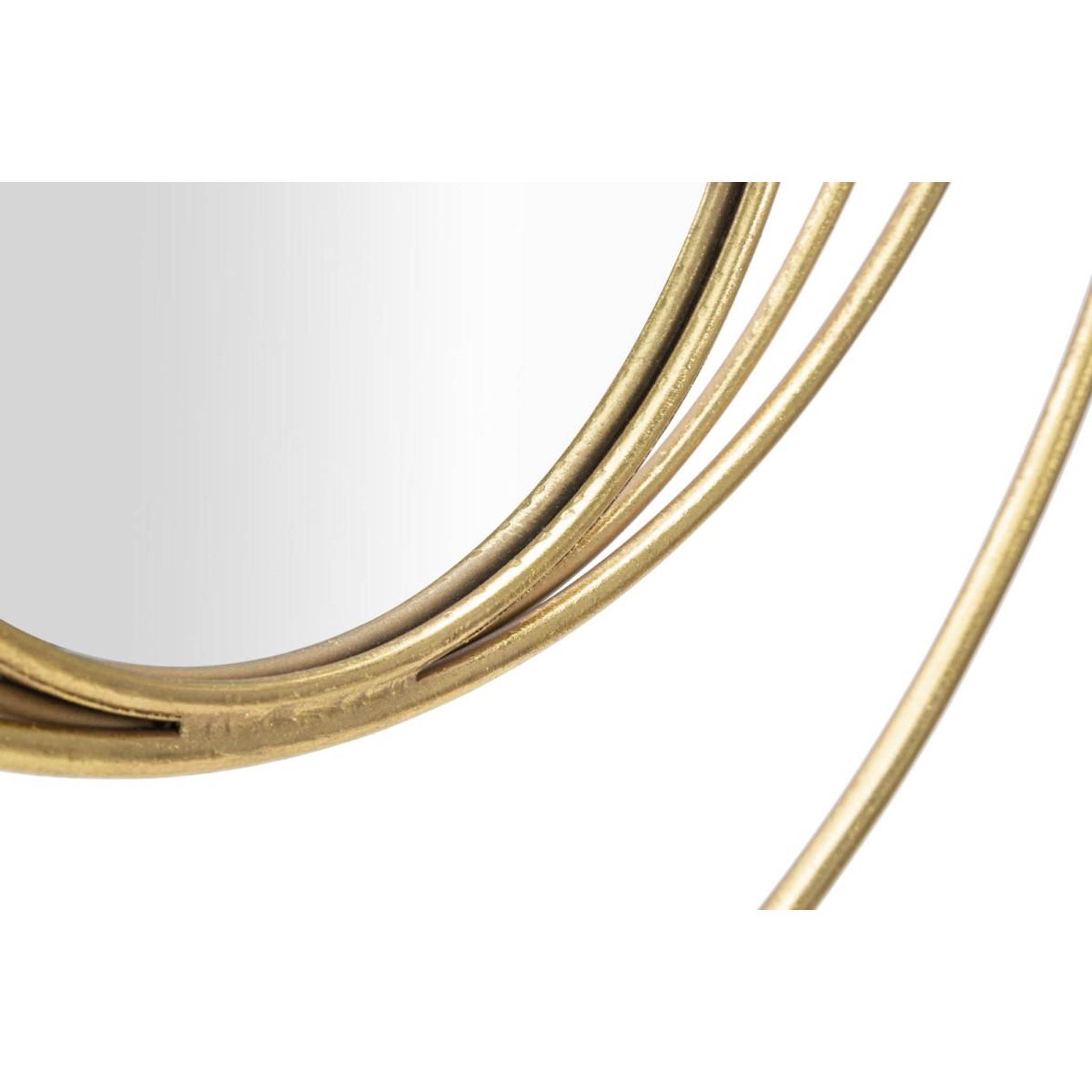 Voir la diapositive 3 : Paris Prix Miroir mural design  arc  80cm or