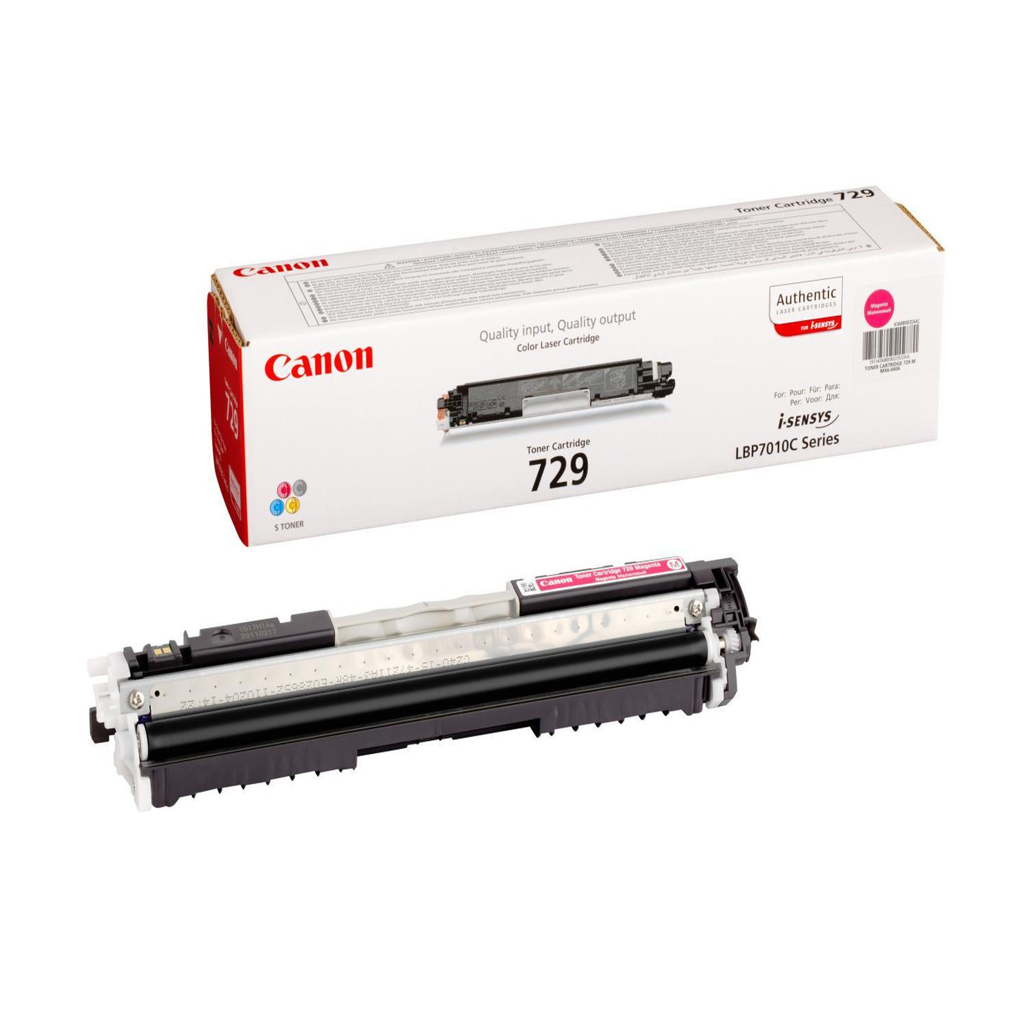 Voir la diapositive 3 : Canon Canon 729 m cartouche de toner 1 pièce(s) original magenta