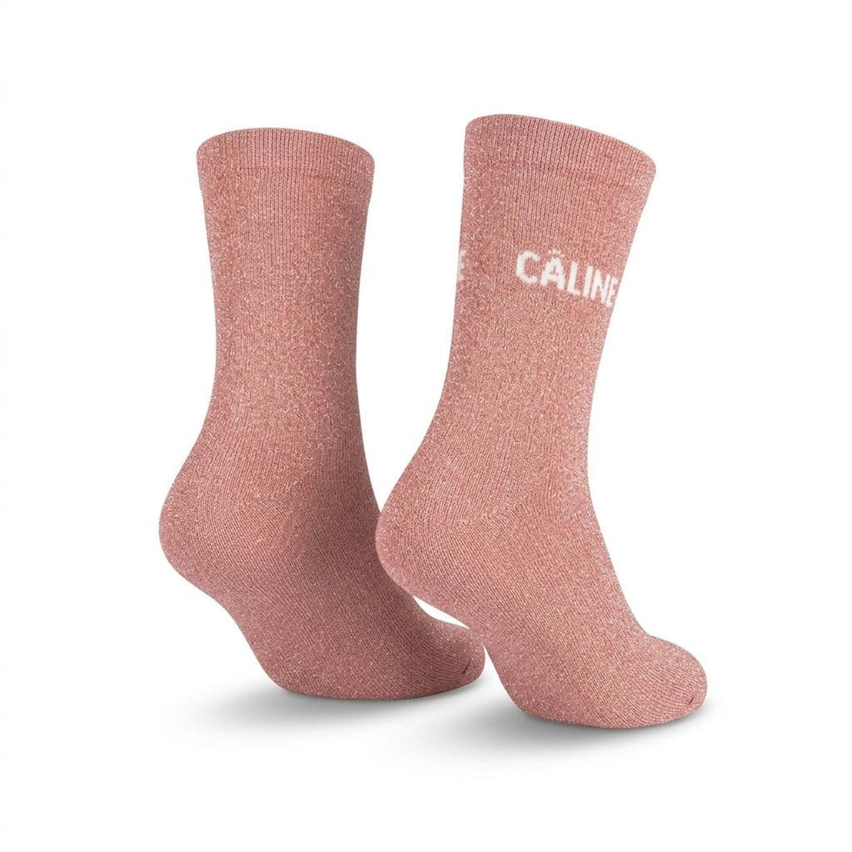 OZABI Chaussettes Femme Lurex Message Humoristique