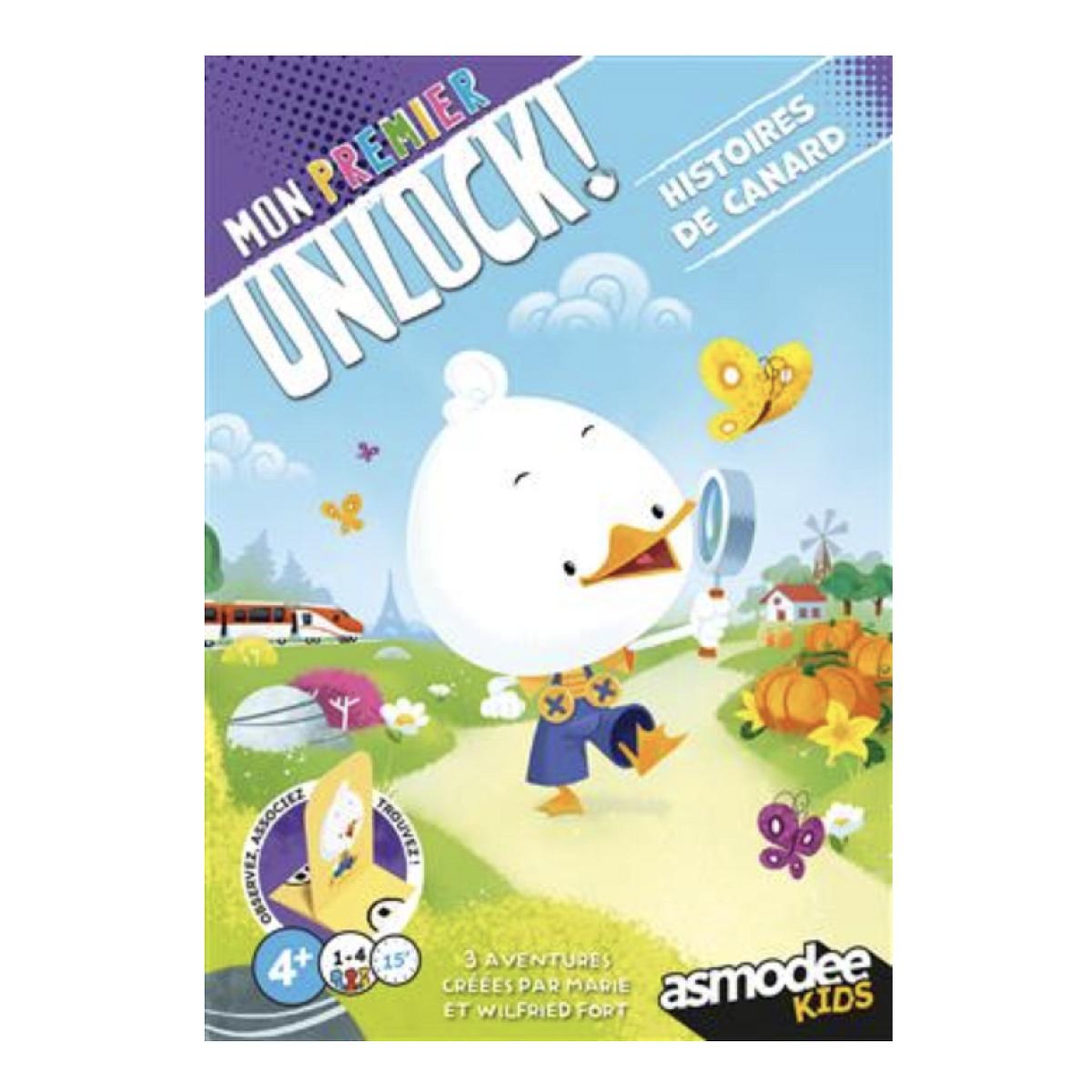 Voir la diapositive 2 : Asmodee Mon premier Unlock - Histoires de canard