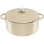 Voir la diapositive 1 : TEFAL Faitout Fonte Faitout 25cm Beige