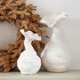Voir la diapositive 4 : Paris Prix Vase Déco en Céramique  Helix  38cm Blanc