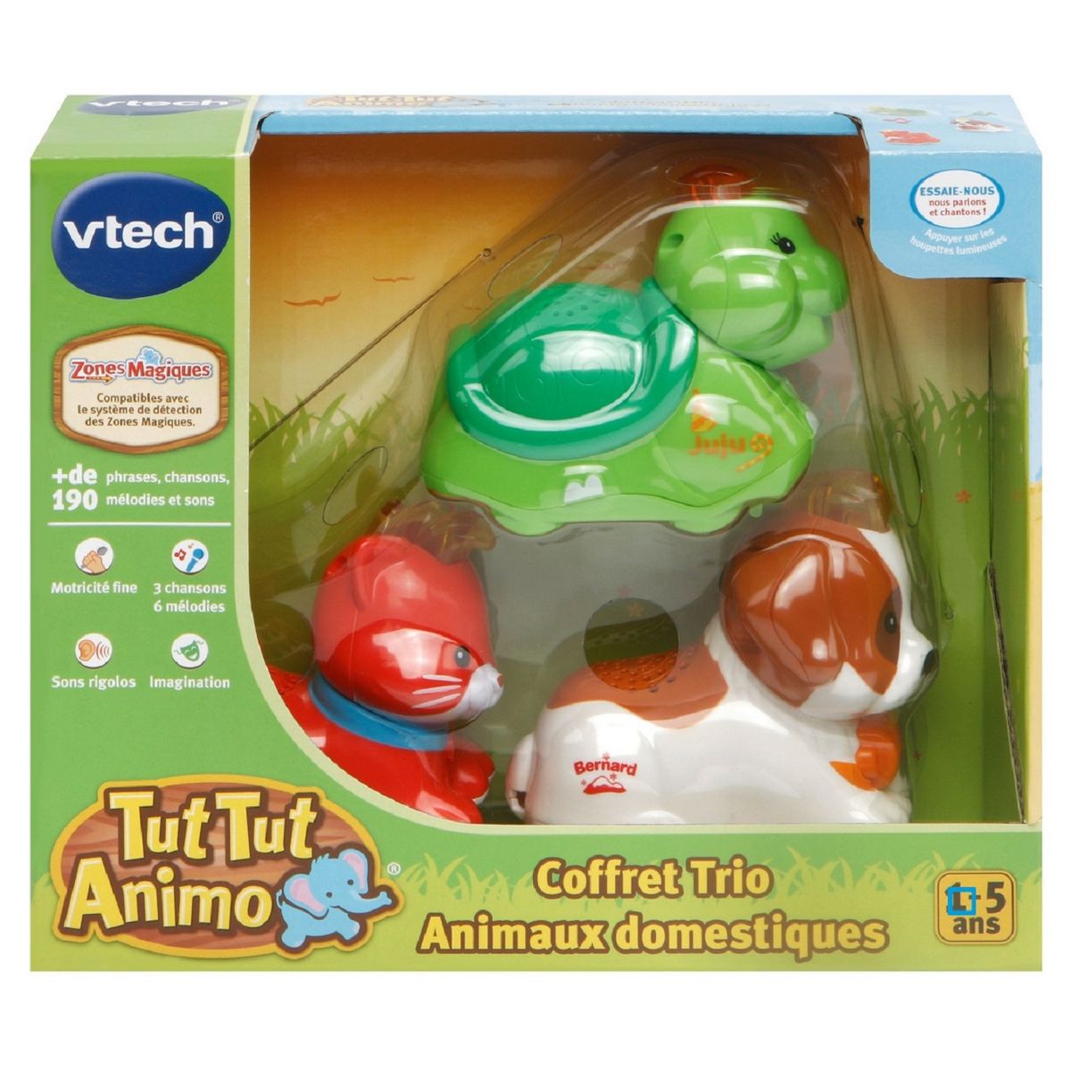 VTECH Coffret trio animaux domestiques