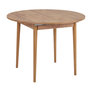 Voir la diapositive 1 : Habitat et Jardin Table à manger extensible en bois  Viona  100 x 100 x 75 cm - Pin atlantique