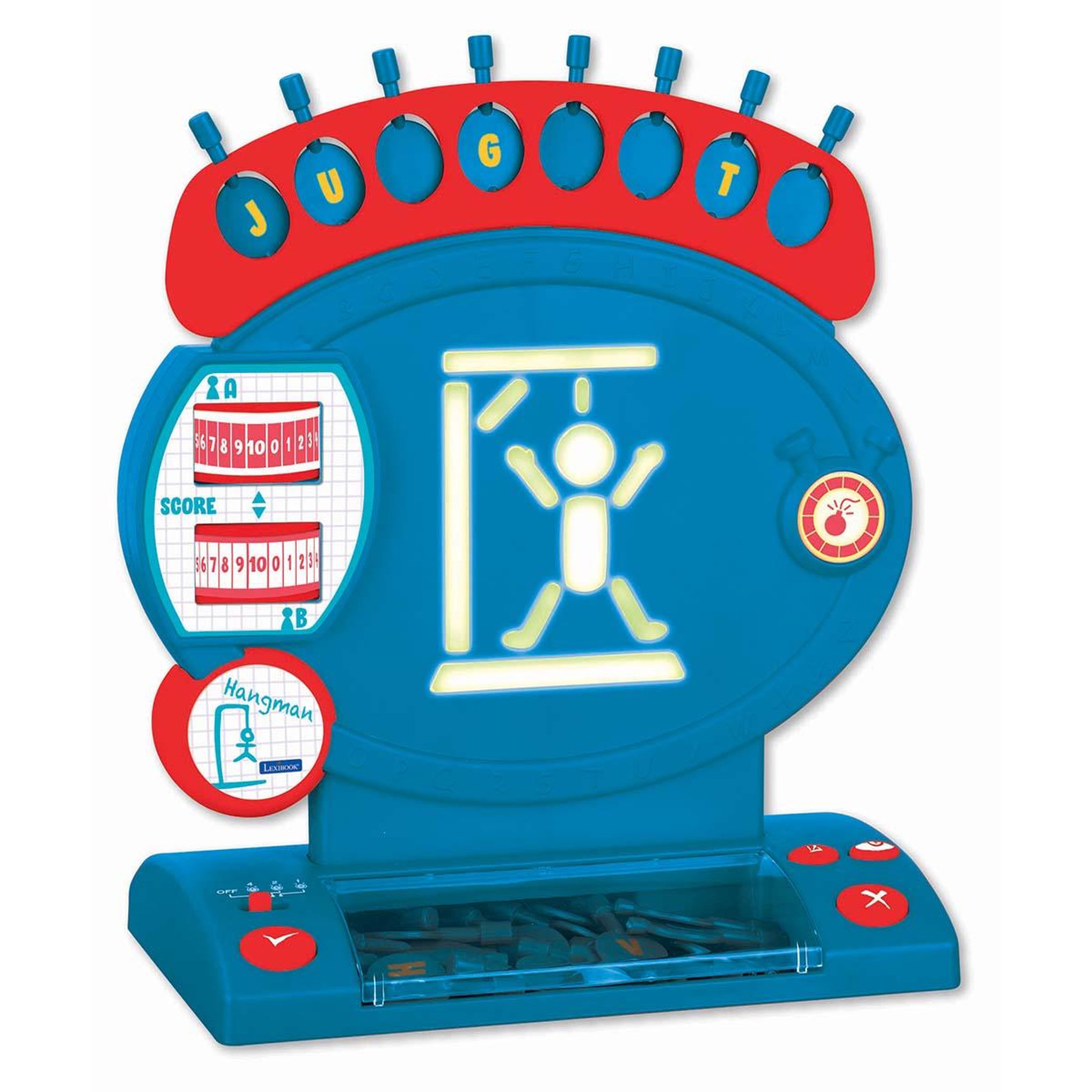 Voir la diapositive 3 : Lexibook Jeu du Pendu électronique