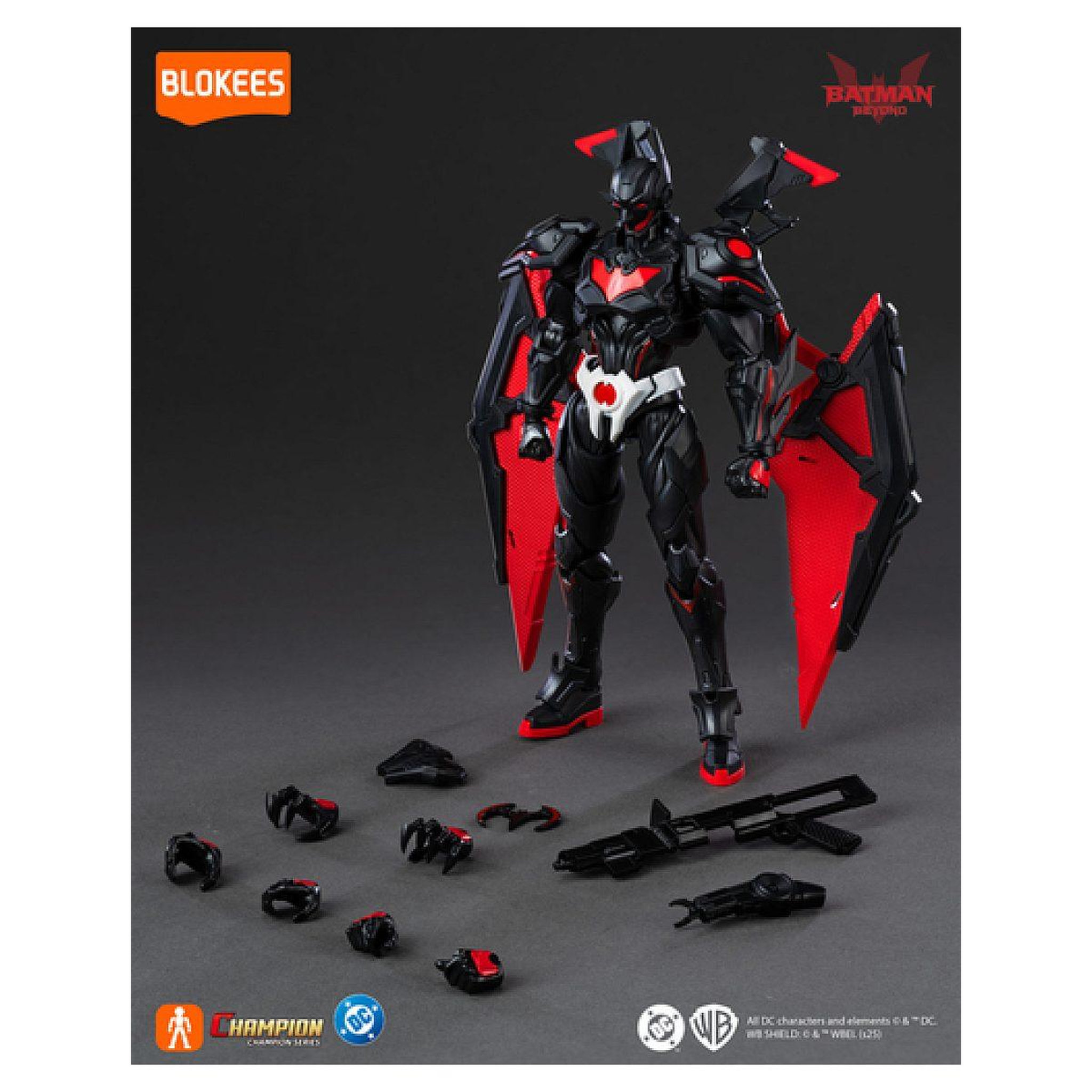 Voir la diapositive 2 : BLOKEES Champion class maquette  batman beyond