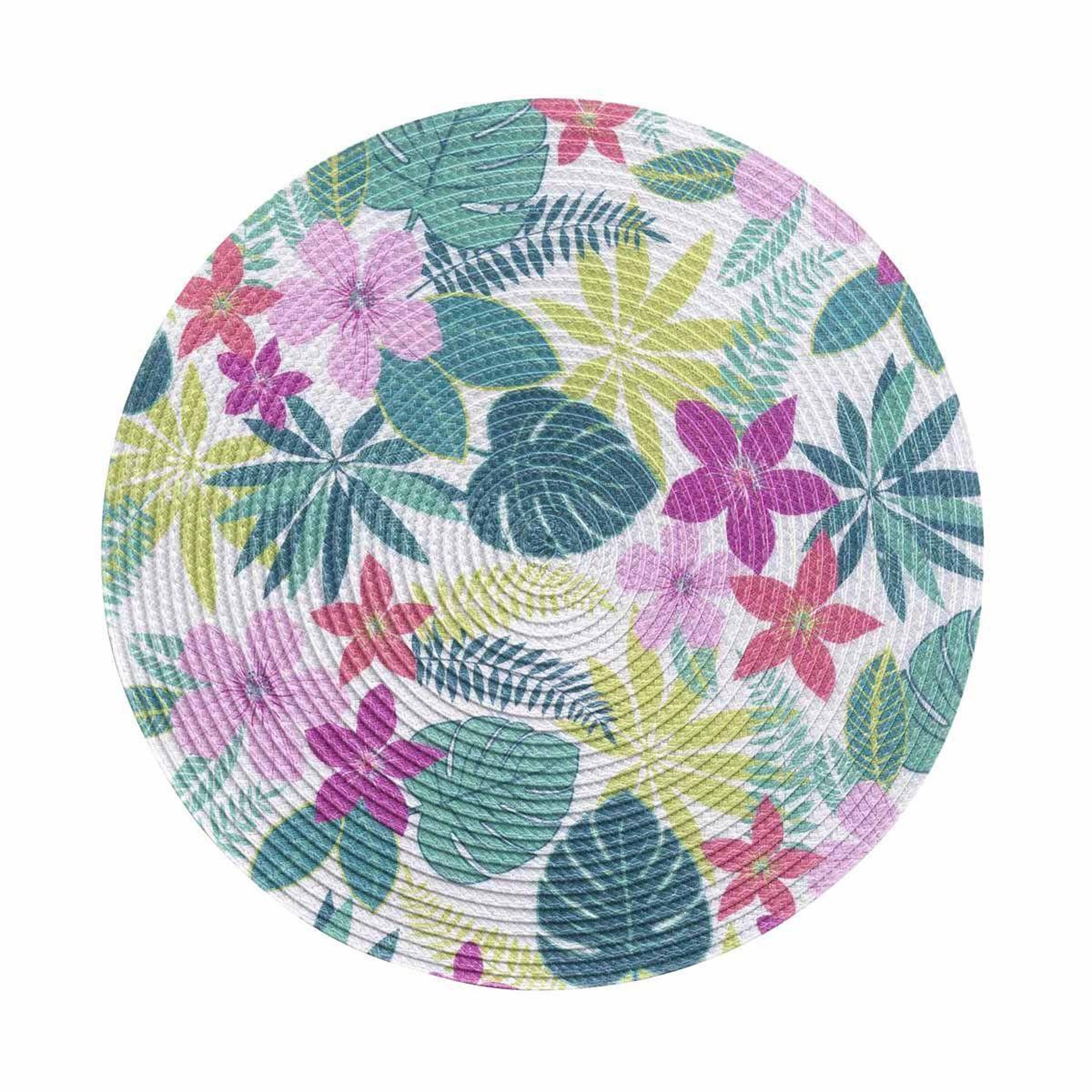 Douceur d'Intérieur Set de table imprimé  louisa  35cm multicolore