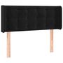 Voir la diapositive 3 : VIDAXL Tete de lit a LED Noir 83x16x78/88 cm Velours