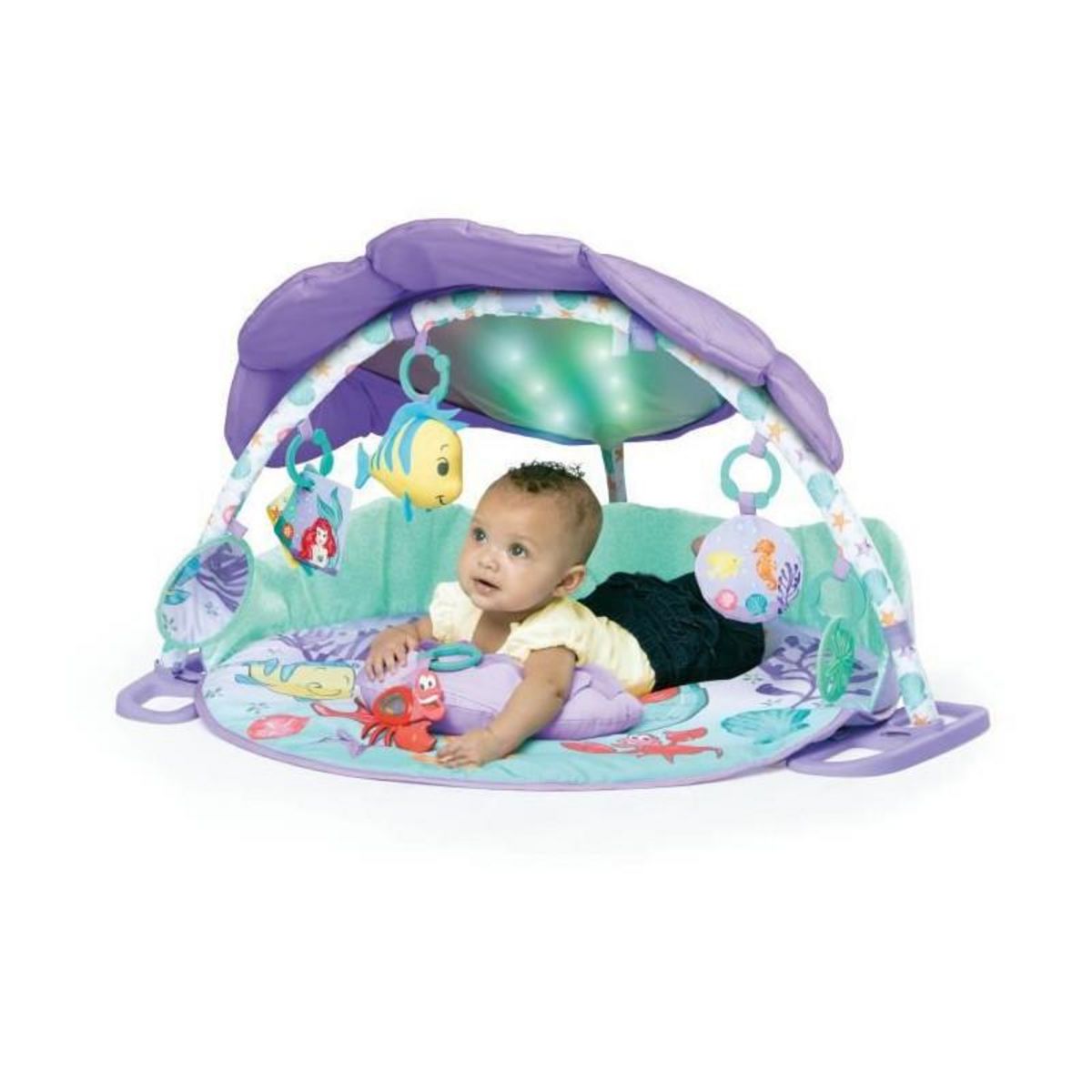 Bright Starts Tapis d'éveil BRIGHT STARS Pink Disney Gym - 48 x 81 x 81 cm - Multicolore - Des la naissance