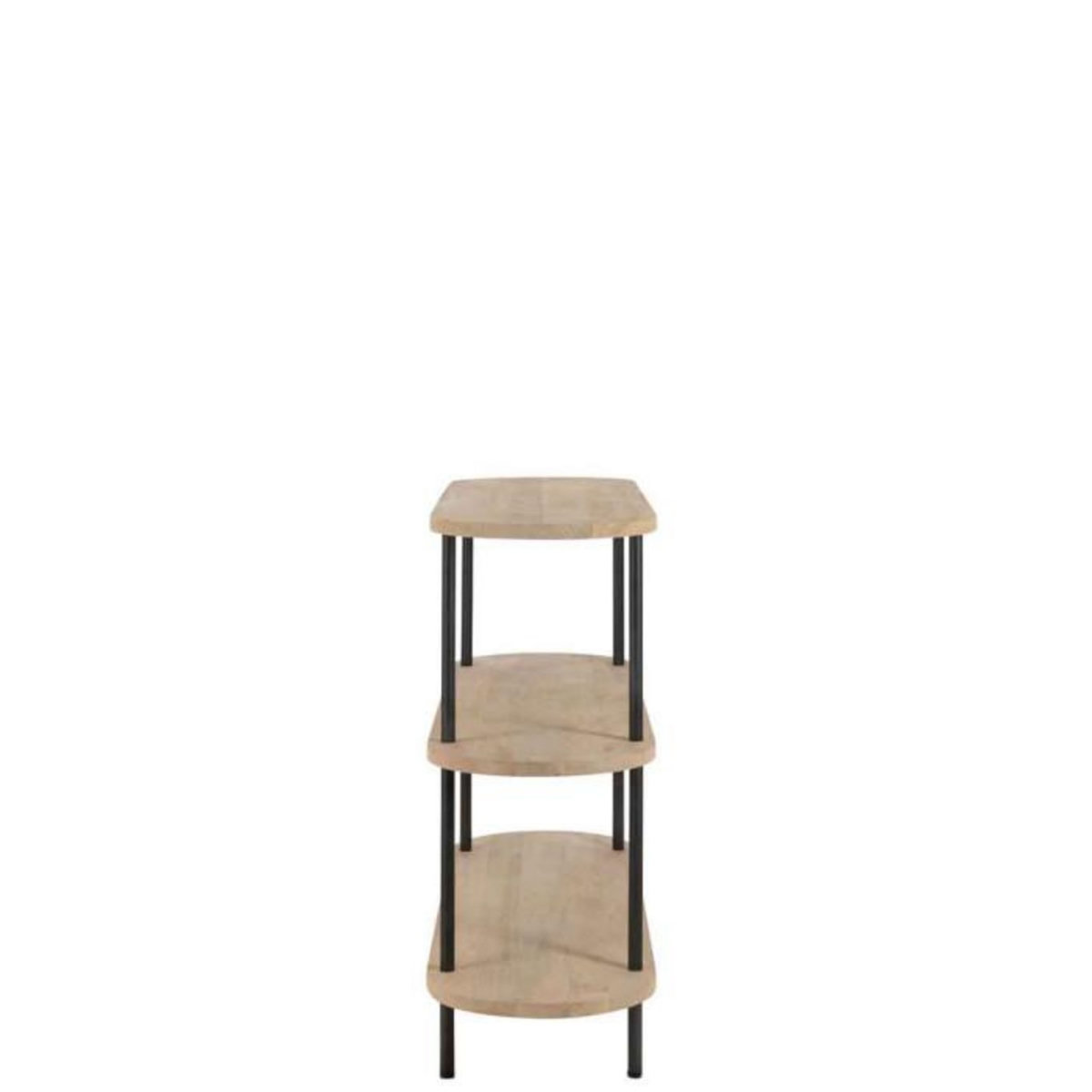 Paris Prix Console 3 Niveaux en Bois  Eli  140cm Naturel