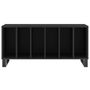 Voir la diapositive 4 : VIDAXL Armoire a disques noir 100x38x48 cm bois d'ingenierie