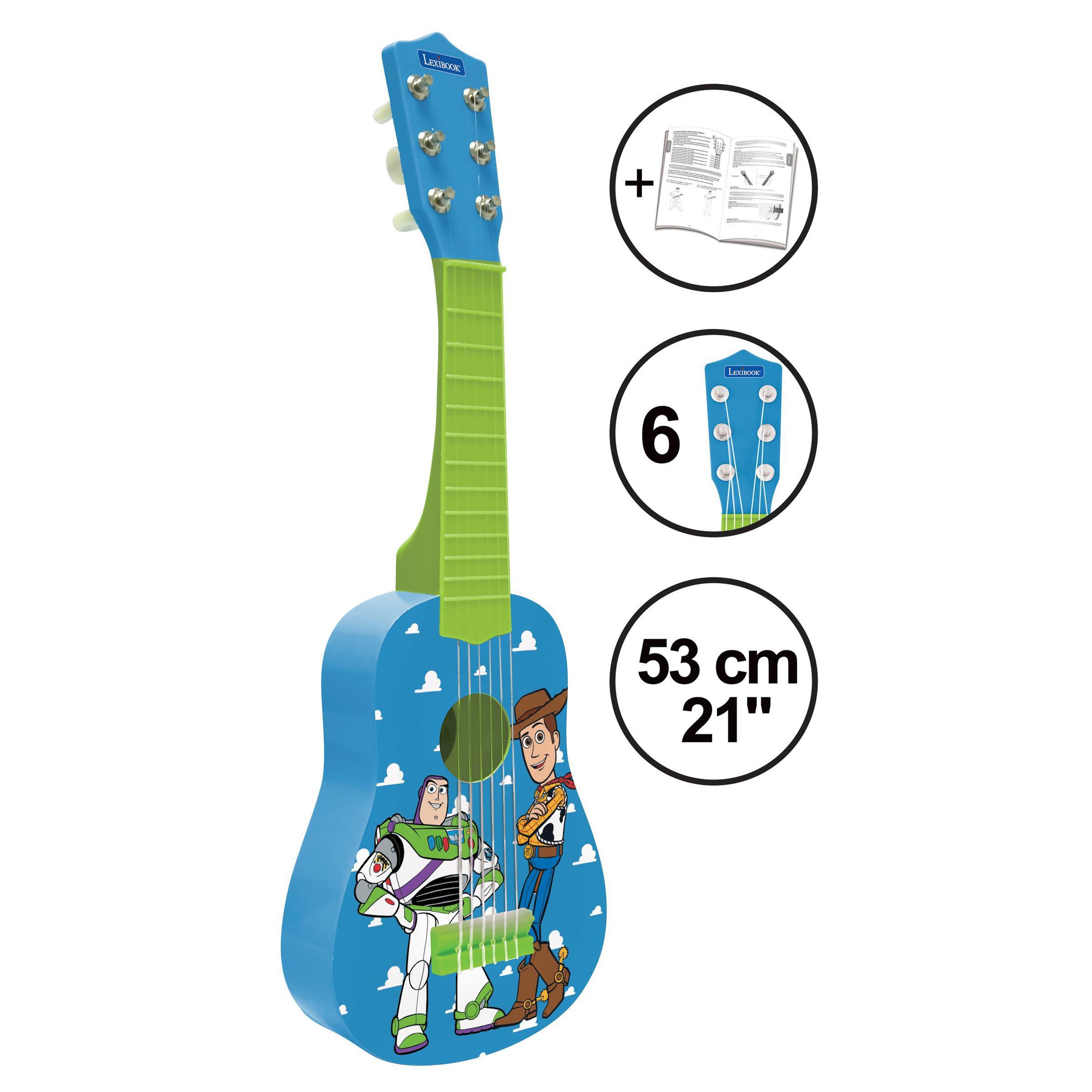 Voir la diapositive 2 : Lexibook Ma Première Guitare Toy Story