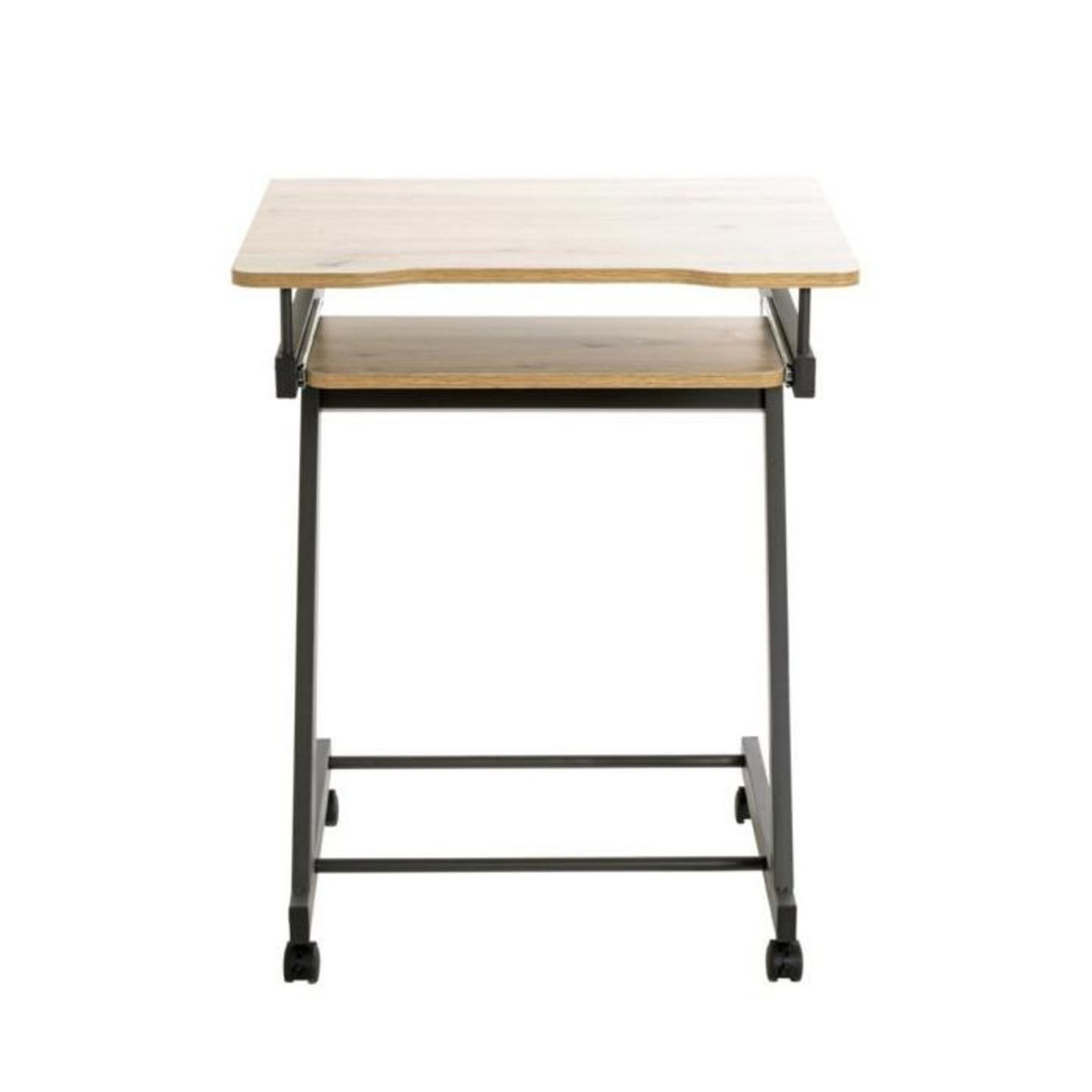 Paris Prix Bureau Design  Admira  75cm Chêne & Anthracite