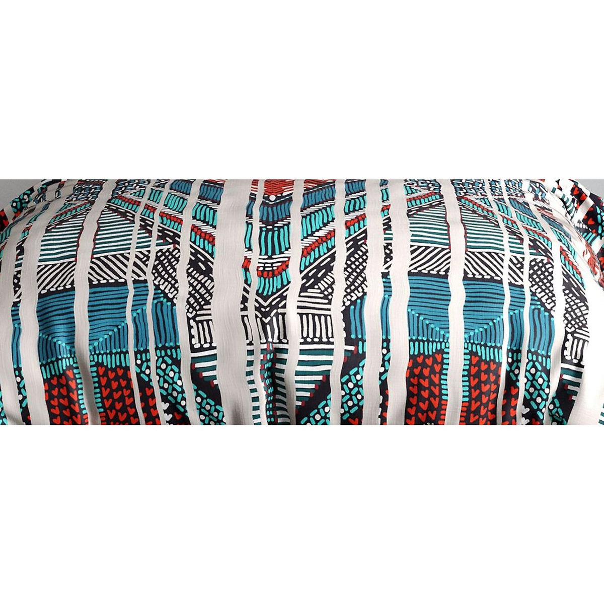 ATELIER DU COTON Parure housse de couette 100% coton 57fils- india