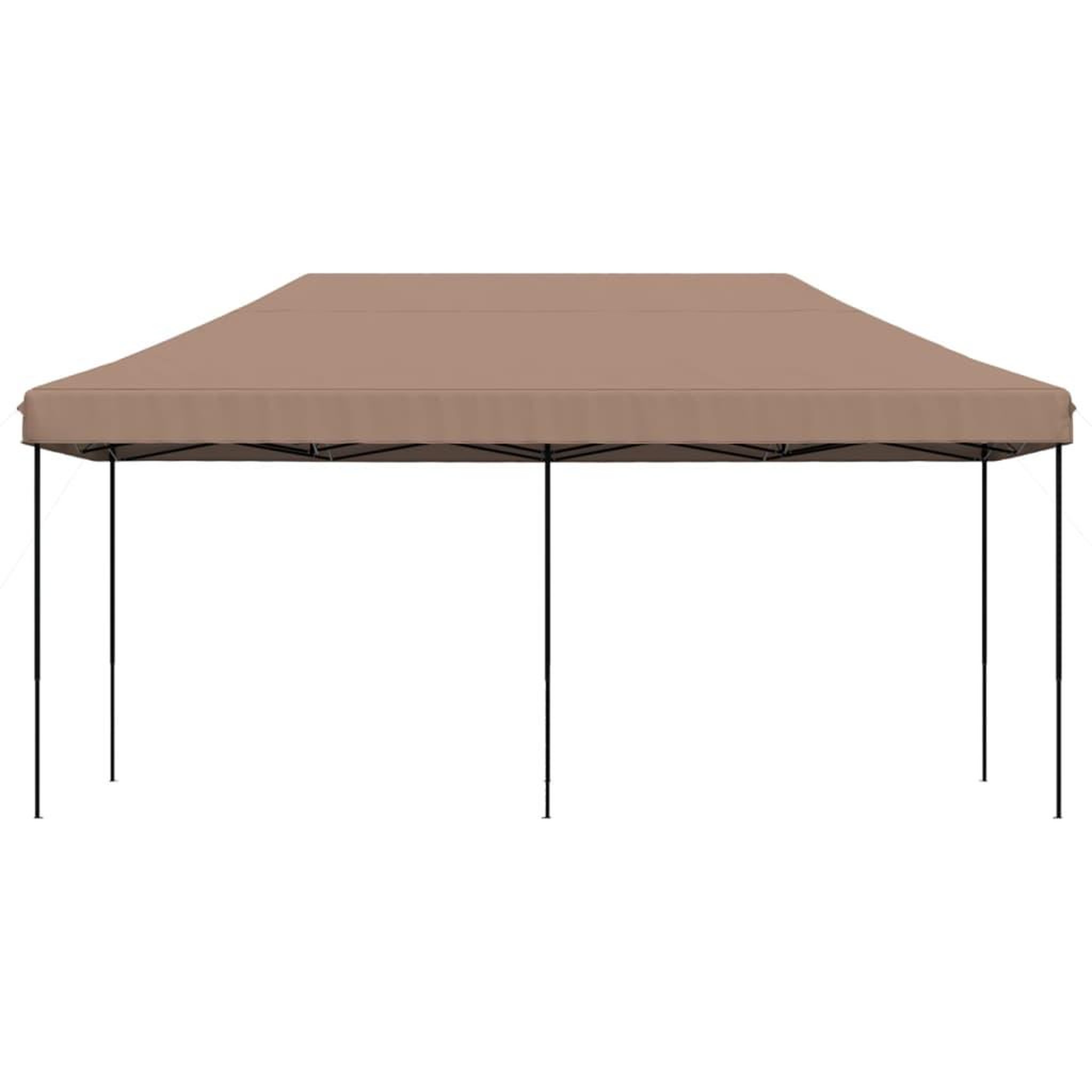 Voir la diapositive 3 : VIDAXL Tente de reception pliable escamotable marron 580x292x315 cm