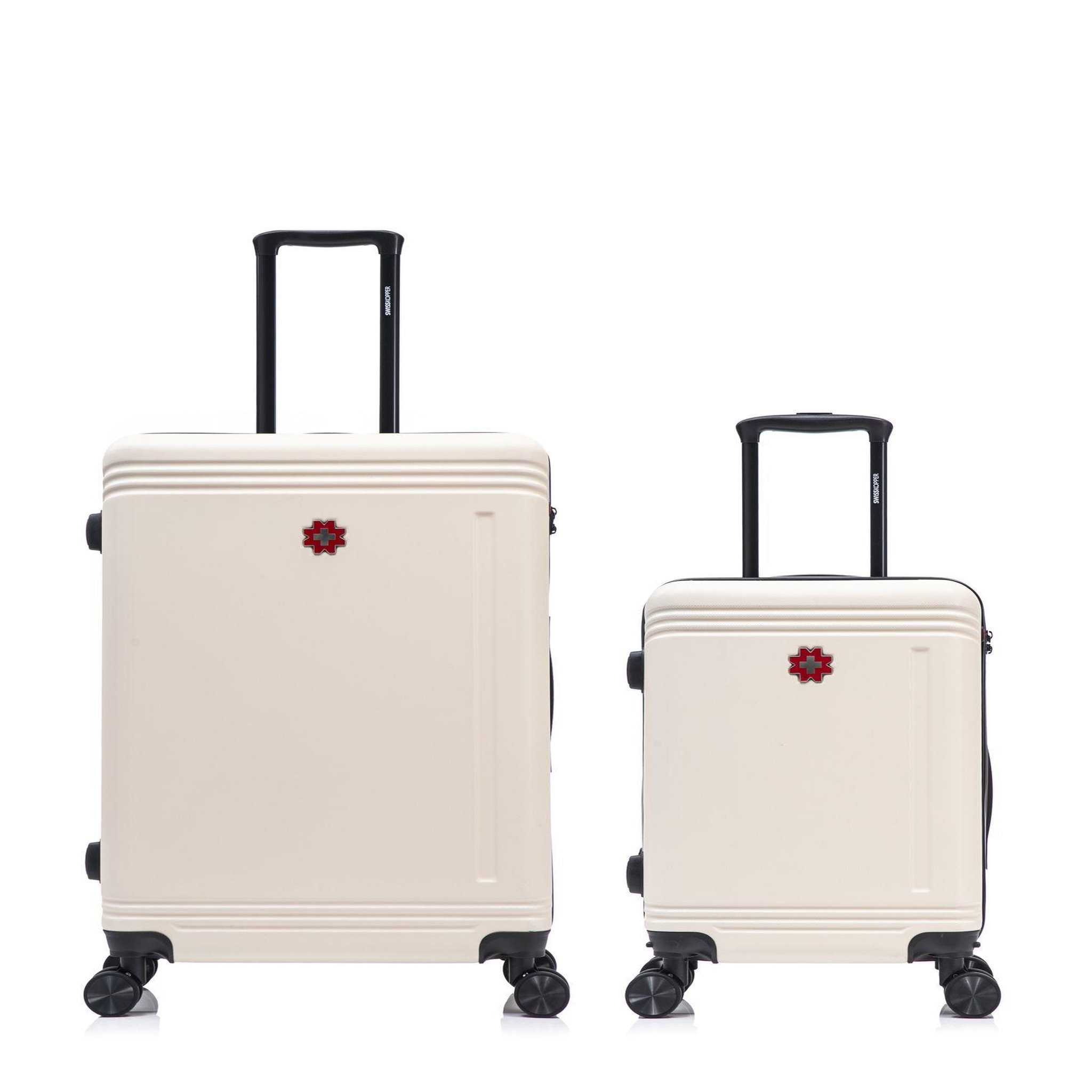 SWISS KOPPER Lot de 2 Valises Rigides Grand Format et Cabine GSTAAD