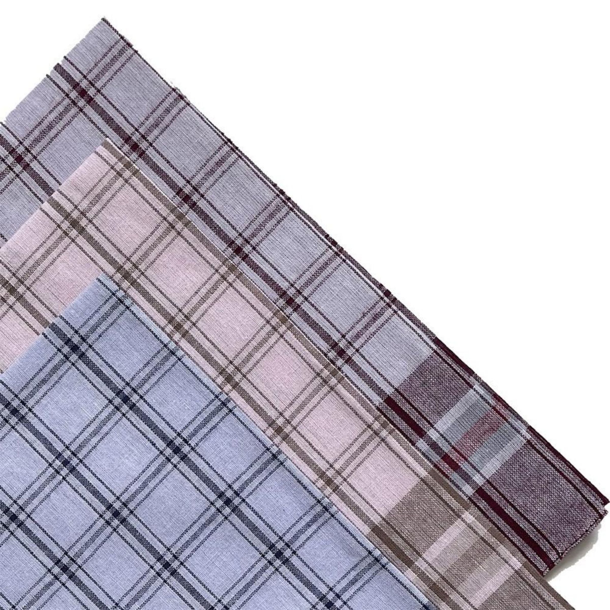 VANDERSICKEL Lot de 12 mouchoirs homme Rouen 50x50 cm 100% coton