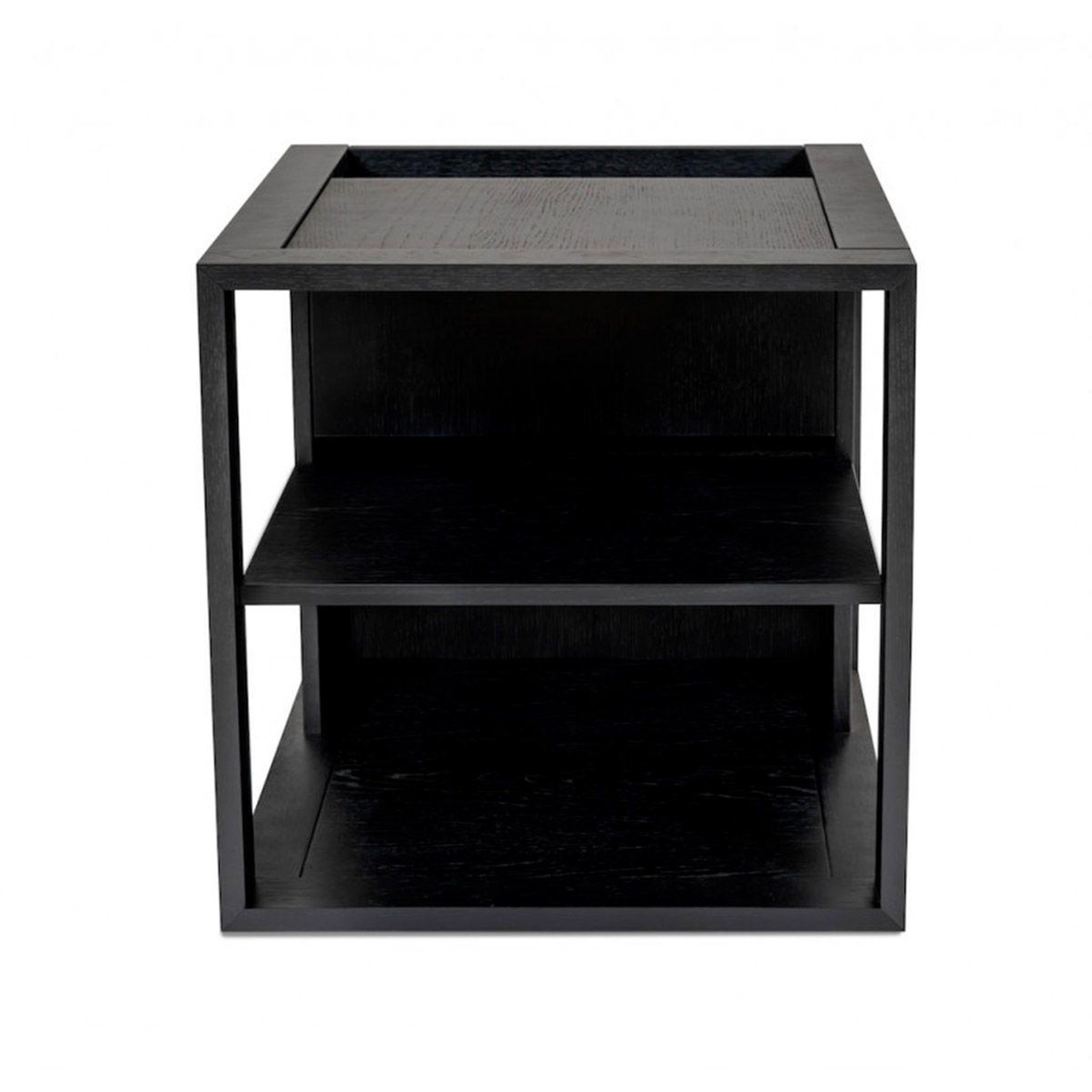 Voir la diapositive 2 : Paris Prix Table d'appoint design  cuben  50cm noir