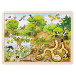 Goki GOKI Puzzle de la découverte de la nature