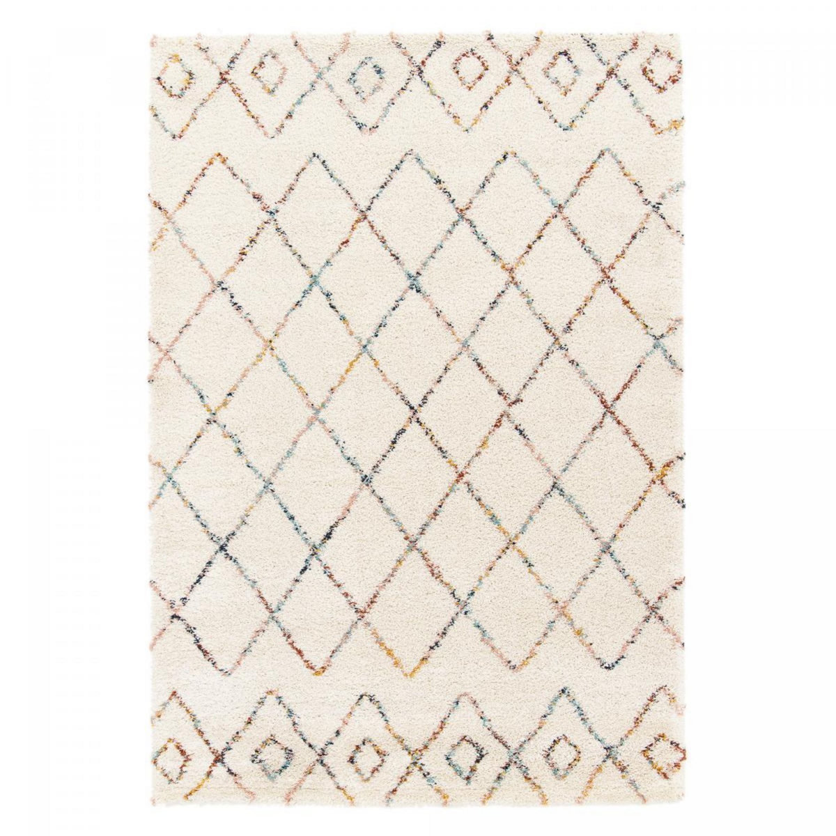 Unamourdetapis Tapis shaggy tissé motif abstrait AMORE 8