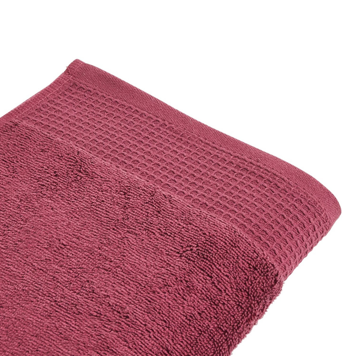 ACTUEL Serviette de toilette unie en coton 500 g/m²