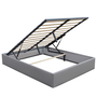 Voir la diapositive 3 : KING OF DREAMS Ensemble Lit Coffre et Matelas  Latex Accueil Moelleux