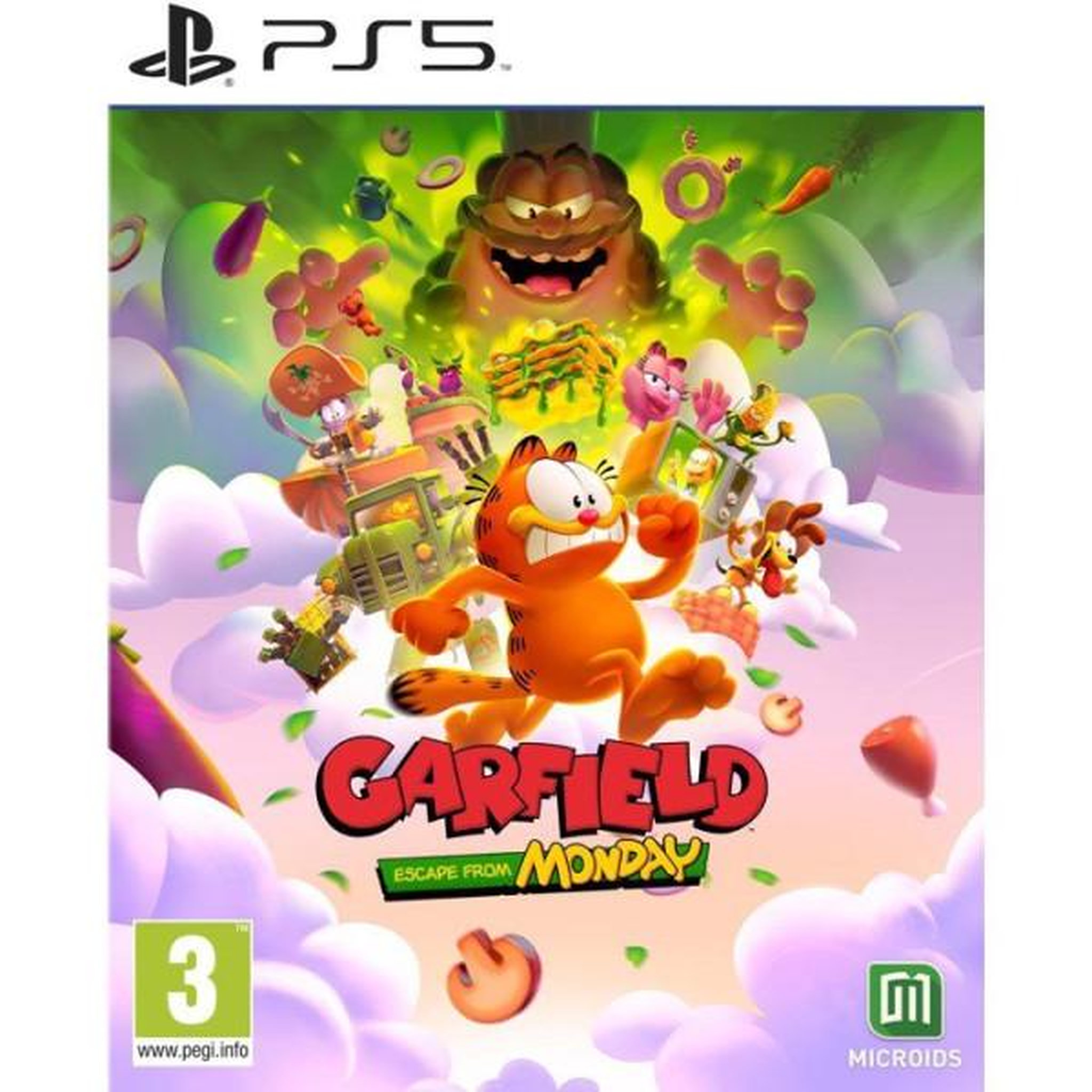MICROIDS GARFIELD ESCAPE FROM MONDAY – Jeu PS5